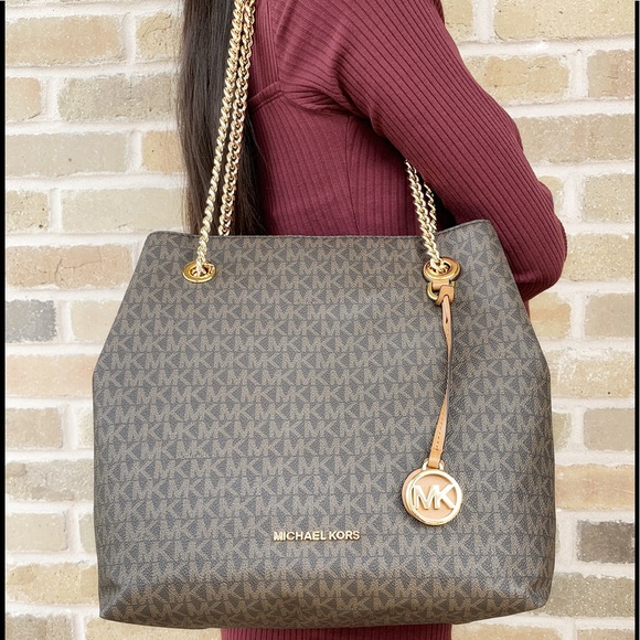 Gaby’sBags👜💕Michael Kors Chain Tote&Crossbody - Picture 2 of 8